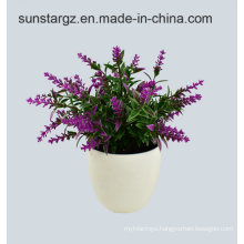 PE Lavender Artificial Plant with Pot for Home Decoration (51083)